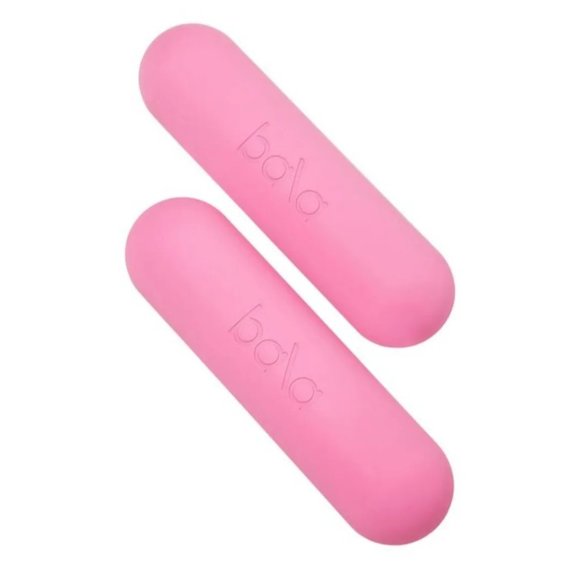 3 lbs. Bala Bars 2pc Hand Weight Set - Pink, Punch - 6lbs total - Picture 3 of 6